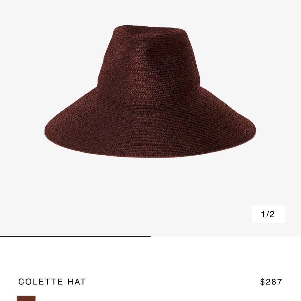 Janessa Leone Colette Hat in Deep Brown